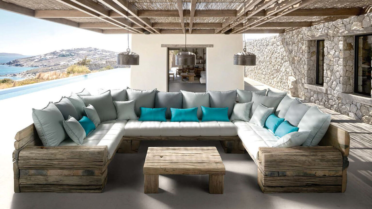 Mediterranean sofa