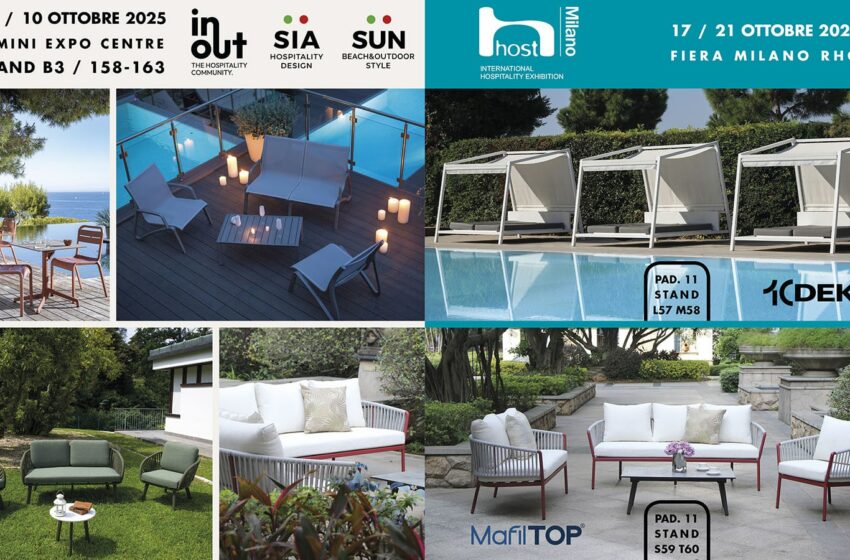 In Out • SIA • SUN Rimini and HOST Milano 2025